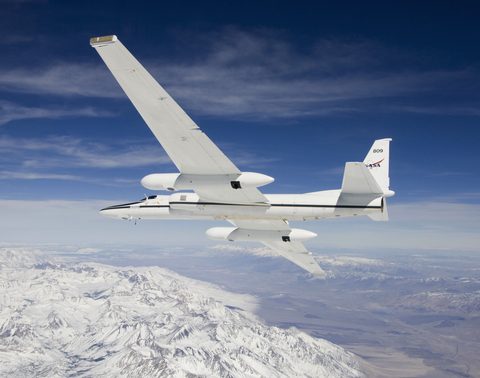 ER-2 over the Sierra Nevada