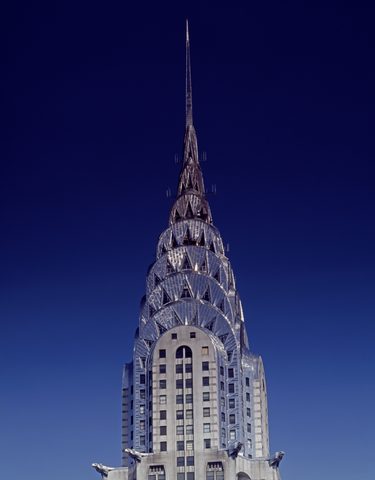 Chrysler Building Crown by Carol M. Highsmith, 1980–2006, framed print