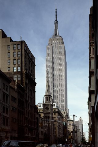 Empire State Building by Carol M. Highsmith, framed print