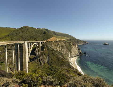 Bridge on the Pacific Coast Highway