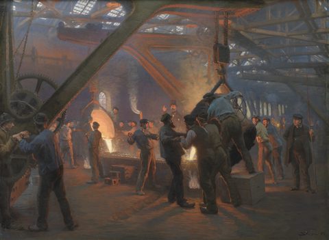 From Burmeister & Wain Iron Foundry