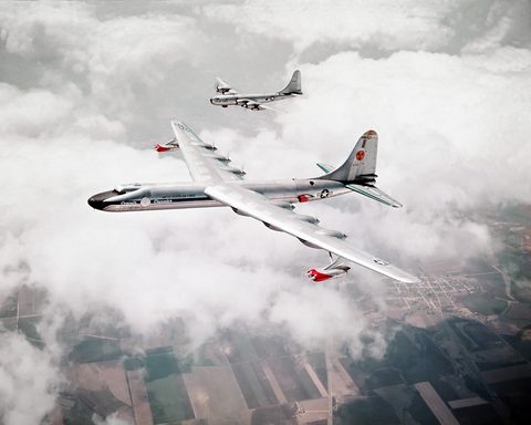 NB-36H with a B-50 Chase Plane