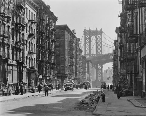 Pike and Henry by Berenice Abbott, 1936, framed print