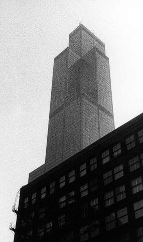 Sears Tower by Acabashi, 1978, framed print