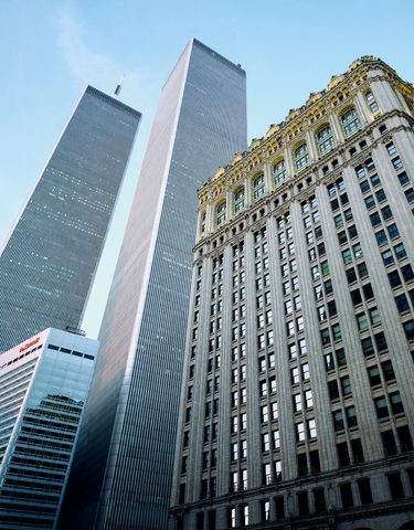 World Trade Center by Carol M. Highsmith, 2001, framed print