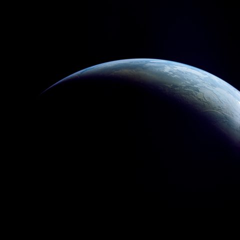 Earth from Apollo 4