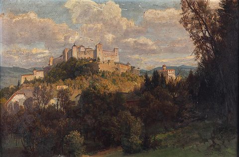 View of Hohensalzburg Fortress