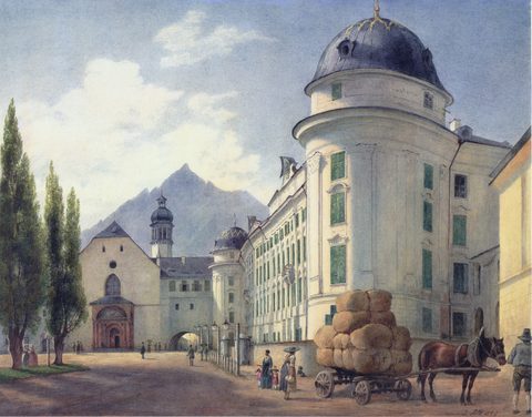 The Hofburg and Franciscan Church, Innsbruck