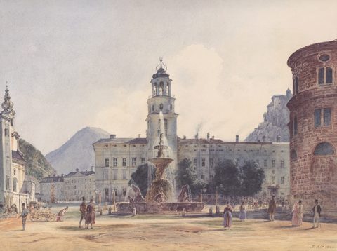 The Residenzplatz, Salzburg