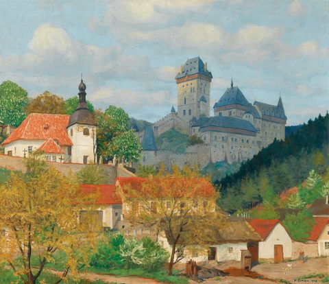 Karlštejn Castle near Prague