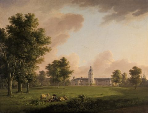 Karlsruhe Palace from the Palace Garden