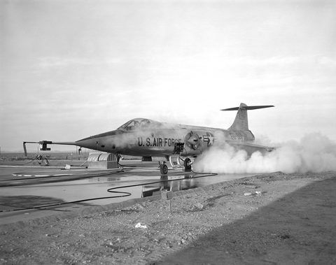 F-104 Starfighter by NASA, 1961, framed print