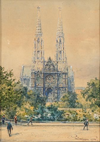 The Votivkirche, Vienna