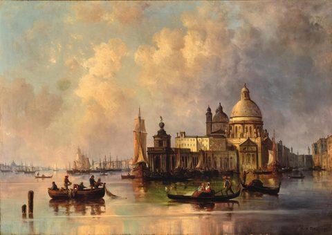 Venice, View of Santa Maria della Salute