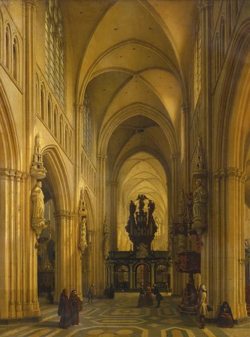 Gothic Cathedral Nave (Sebron)