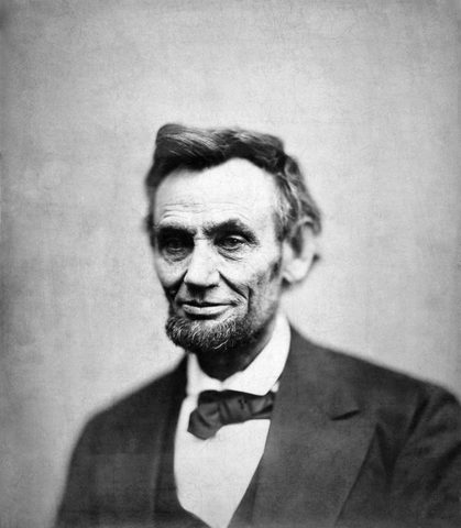 Lincoln, last sitting
