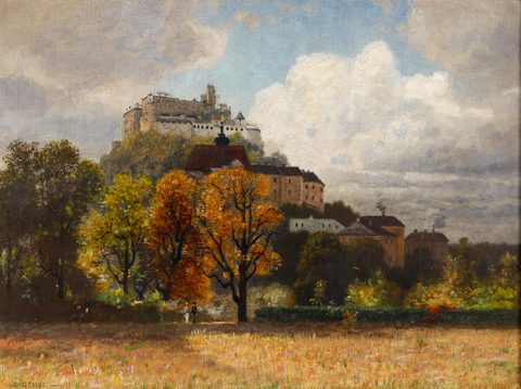 Hohensalzburg from Freisaal
