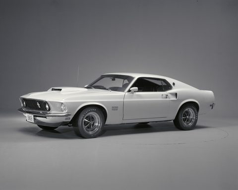 Boss 429 by Ford Photo Department, 1969, framed print