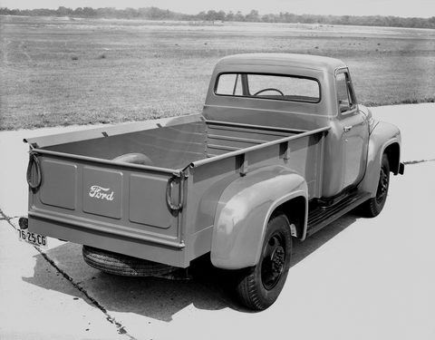 F-250 by Ford Photo Department, 1953, framed print