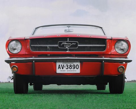 Mustang by Ford Photo Department, 1965, framed print