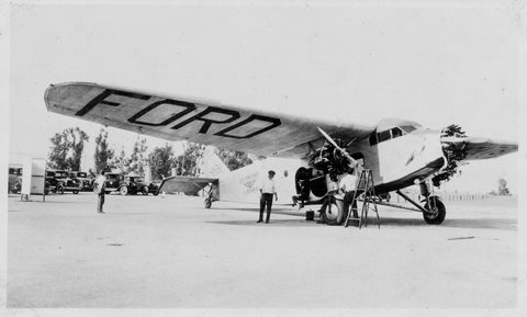 Ford Trimotor by Unknown photographer, framed print