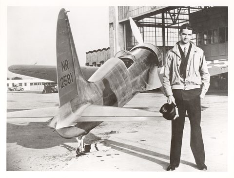 With the H-1 Racer, 1936, framed print