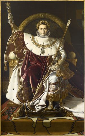 Napoleon I on His Imperial Throne