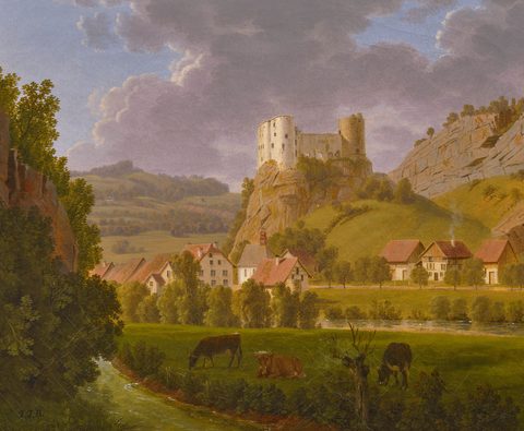 Burg Alt-Falkenstein near Balsthal