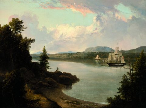 View on the St. Croix River near Robbinston