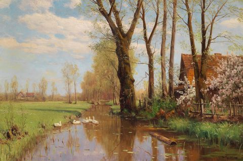 Sommeridylle (Idyllic Summer Scene)