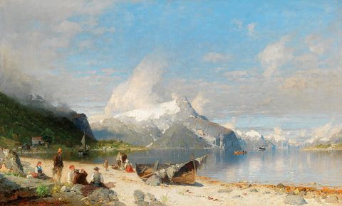 A Summer Day by the Fjord