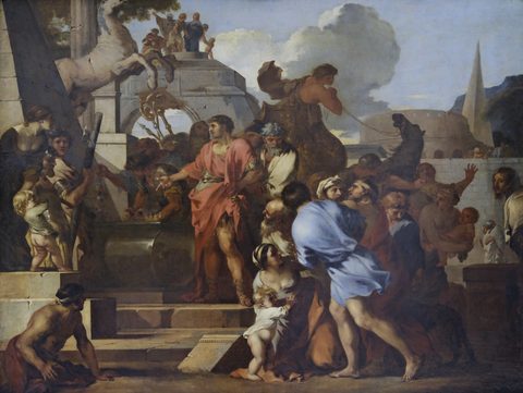 Augustus at the Tomb of Alexander