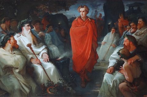 Caesar Comes to Treat with the Druids