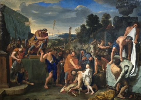 Mucius Scaevola before Porsenna
