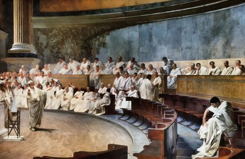 Cicero Denounces Catiline