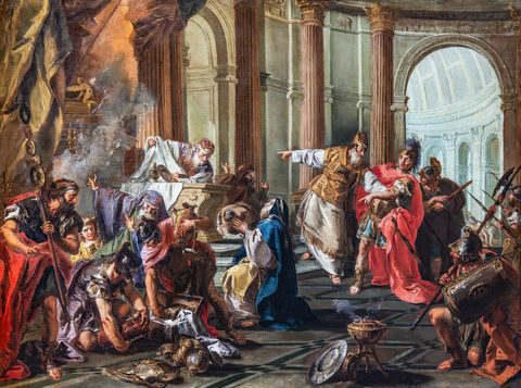 Crassus Sacks the Temple in Jerusalem