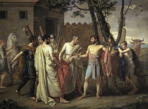 Cincinnatus Called from the Plow