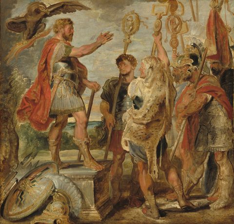 Decius Mus Addressing the Legions