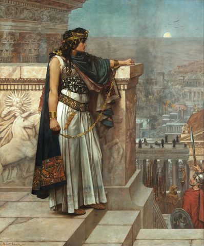 Zenobia's Last Look on Palmyra