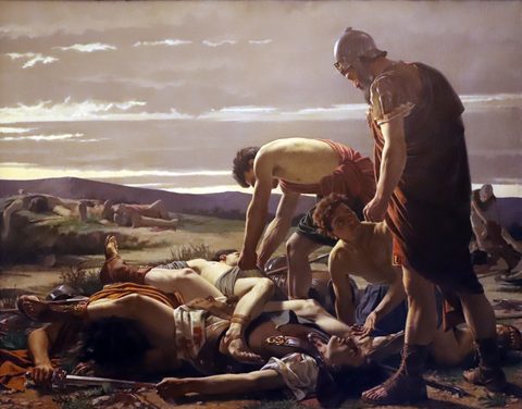 The Discovery of the Body of Catiline after the Battle of Pistoia