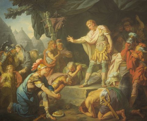 Germanicus Quelling the Mutiny in His Camp