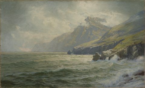 Donegal Bay by William Trost Richards, framed print