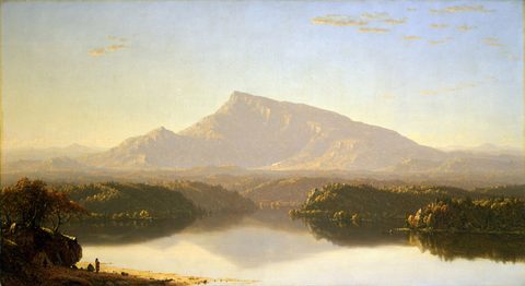 The Wilderness by Sanford Robinson Gifford, 1860, framed print