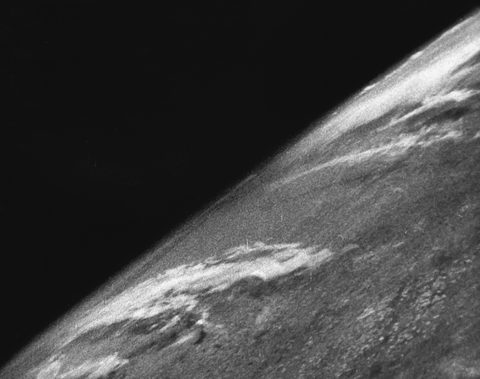 First photograph from space