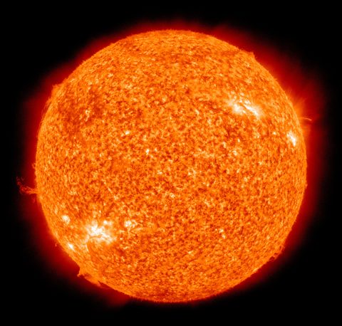 The Sun by NASA / SDO / AIA, 2010, framed print