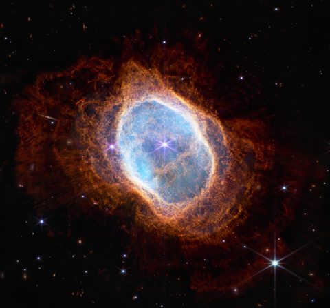Southern Ring Nebula by NASA / ESA / CSA / STScI, 2022, framed print