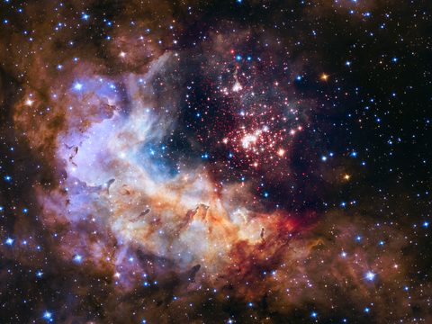 Westerlund 2 by NASA / ESA / Hubble Heritage, 2015, framed print