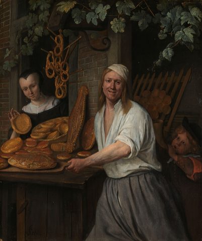 The Baker Arend Oostwaard and His Wife