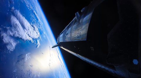Starship V3 heat shield