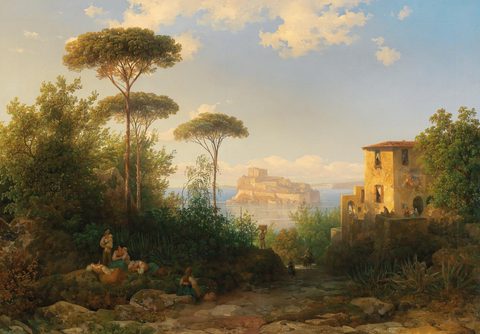 Ischia with the Aragonese Castle